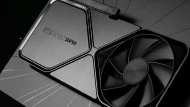 A close up of a fan on a computer