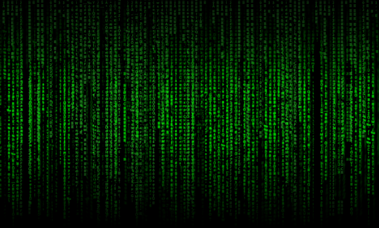 matrix, green, code